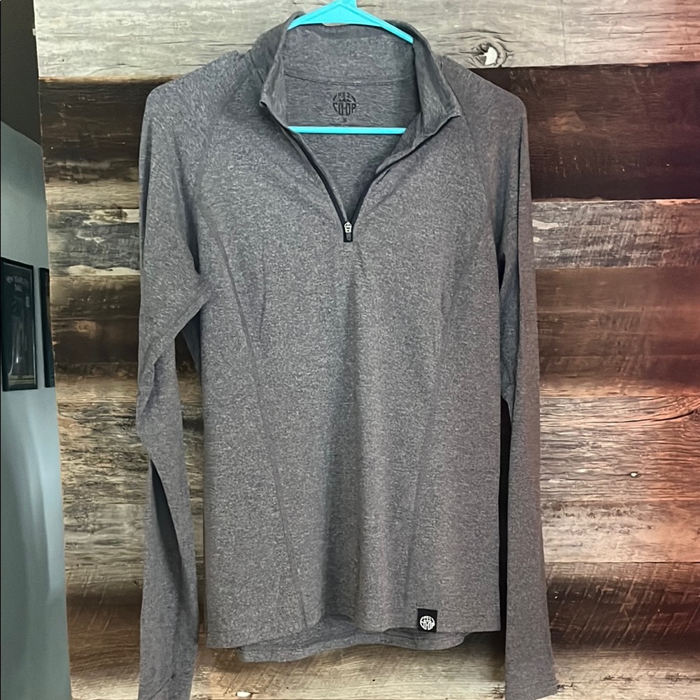 REI Gray Long Sleeve Top